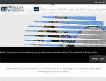 Tablet Screenshot of moellerengineering.com